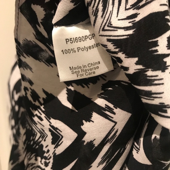 NWT - Parker Draped Surplice Neck Black Mini Dress - Picture 5 of 5